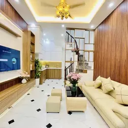 NHÀ ĐẸP YÊN SỞ NGÕ THÔNG GẦN PHỐ GẦN OTO NHÀ MỚI TINH ĐẦY ĐỦ CÔNG NĂNG 50M GẦN 7TY