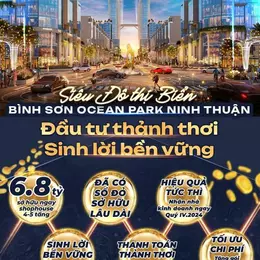 KĐT BÌNH SƠN MỞ BÁN SHOPHOUSE 4 TẦNG GIÁ SIÊU HOT, SỞ HỮU NGAY CƠ HỘI ĐẦU TƯ AN TÂM, SỐNG ĐẲNG CẤP.