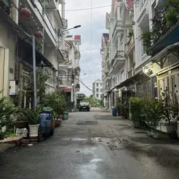 Nhà 4 tầng đường HIỆP THÀNH 13, phường Hiệp Thành, Q12, dt 50m2 (4mx12,5m) Hẻm 7m Giá 4,8Tỷ
