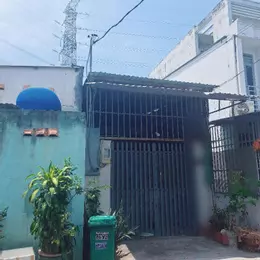 Nhà 1,5 tầng 1 sẹc đường HUỲNH THỊ HAI, phường TÂN CHÁNH HIỆP, Q12, dt 123m2 (4mx31m) Hẻm 6m Giá