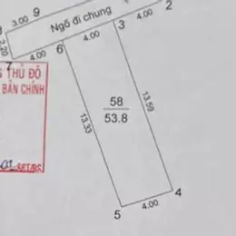 BÁN ĐẤT PHÚ THƯỢNG 53M2 MẶT TIỀN 4M HÀNG XÓM CIPUTRA GIÁ HƠN 7TỶ