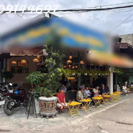 Quán CAFE góc 2 Mặt tiền đường NGUYỄN THỊ KIỂU, phường TÂN THỚI HIỆP, Q12, dt 192m2 (6,2mx18m).