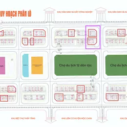 Bán biệt thự/ Shophouse Khu du lịch QG Mộc Châu- Mặt đường QL6- Sổ đỏ lâu dài