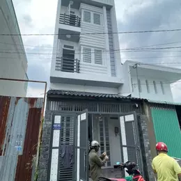 Nhà 4 tấm, 4PN (4x15) Mặt Tiền đường Thới An 20, Quận 12 giá rẻ 5.6 tỷ