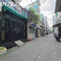 Mặt tiền hẻm 231 xe hơi Dương Bá Trạc 3.6x17 61m2 chỉ 10 tỷ 9