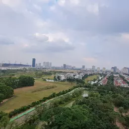 BÁN CĂN HOA HẬU 182m2 TÒA P2  CIPUTRA HƯỚNG ĐÔNG NAM  VIEW SÂN GOLD  NỘI THẤT MỚI 100%