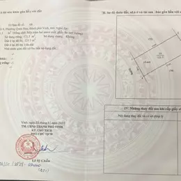 Bán đất đường Xuân Thái (khối 6 Quán Bàu); rộng 7 x sâu 17,4m; Đường 9m có vỉa hè; Giá 3,5 tỷ