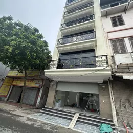 B.án Nhà phố Âu Cơ, DT56m2, 8 tầng thang máy, MT6m, gần LOTTE Tây Hồ, công viên nước Hồ Tây, Phố