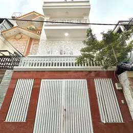 BÁN ĐÁT TẶNG NHÀ GẦN BÀU CÁT TÂN BÌNH, 130M2, 4 TẦNG MỚI ĐẸP.