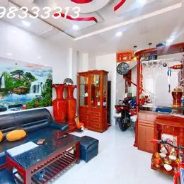 Bán nhà Hẻm số 1 Nguyễn Văn Yến gần Đầm Sen, 4 tầng chính chủ xây kiên cố, giá chỉ 5 tỷ, Tân Thới
