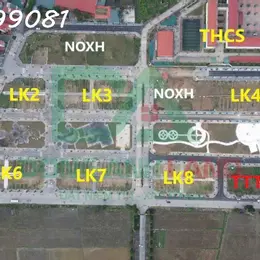 Bán đất đấu giá Thuỵ Lâm Đông Anh - Lô sẻ khe, view vườn hoa