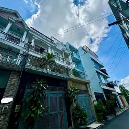 Bán nhà 3 tầng đường HIỆP THÀNH 51, phường HIỆP THÀNH, Q12, dt 58m2 (4mx14,5m). Hẻm 7m thông Giá
