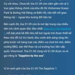 Bán căn S1.09 1x02 2N+ 63.5m2, tầng trung đẹp, BC hướng TN. Net 3.250 tỷ