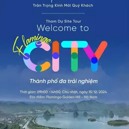 Dự Án Flamingo Golden Hill lưng tựa núi Liên Sơn, mặt hướng hồ Tam Trúc nằm trong quần thể biệt
