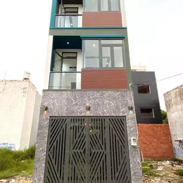 Bán nhà 1 trệt 2 lầu có 4PN 4WC 1PK + Sân phơi đường Lò Lu, Phường Trường Thạnh. Hẻm xe hơi