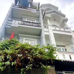 BÁN NHÀ ĐẸP 4 TẦNG_5PN_ ĐƯỜNG NHỰA 6M_ SHR_ 7TY3 THƯƠNG LƯỢNG