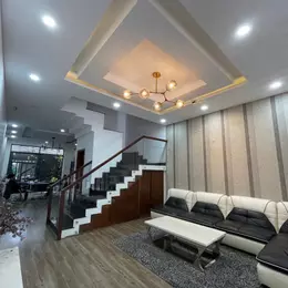 Hàng Hiếm Cho thuê nhà mặt tiền khu đô thị đường A2 ( tên mới Văn Tiến Dũng), nhà 1 trệt 3 lầu giá