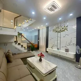 Bán nhà đẹp , KV Chợ Hạnh Thông Tây, Gò Vấp  3 tầng x 32m2, Giá 5.18  tỷ