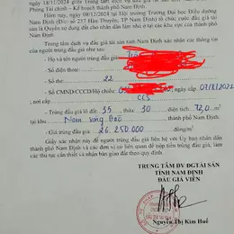 Bán lô đô thị nam sông đào lô 35 thửa30