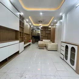 Nhà Lĩnh Nam Mặt Ngõ Thông Ô Tô Đỗ Cửa Qua Nhà 42m 5 Tầng 4 Ngủ Giá 9.1 Tỷ Sổ Riêng
