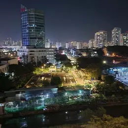 CĂN HỘ STUDIO HIỆN ĐẠI, VIEW ĐẸP NHÌN PHÚ MỸ HƯNG VÀ SÔNG, ĐẦY ĐỦ NỘI GỖ SOLID ĐỒ ĐIỆN ĐỒ BẾP XỊN
