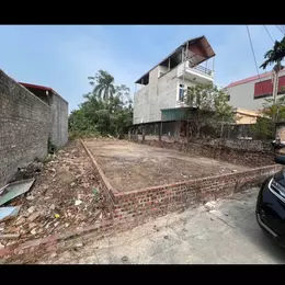 SỐC - CỰC HÓT - BÁN LÔ ĐẤT 3 MẶT THOÁNG ĐƯỜNG Ô TÔ TRÁNH SẴN SỔ GIAO DỊCH NGAY TẠI VÂN NỘI, ĐÔNG
