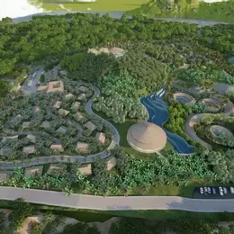 Bán khu du lịch -Điểm đón khách lên Bà Nà Hills- Giá chỉ 34,5 tỷ .