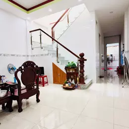 🔥🔥 Chủ gấp bán NHÀ MỚI 2 TẦNG - 100M2 NGANG 5 MÉT - Ô TÔ NGỦ TRONG NHÀ - GẦN CHỢ HIỆP THÀNH -