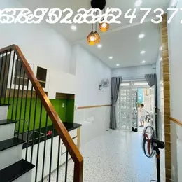BÁN NHÀ  VĂN THÂN, QUẬN 6 - 24M2, 2 TẦNG, 2 PN, 2 WC - CHỈ 3.1 TỶ - SỔ HỒNG CHÍNH CHỦ
