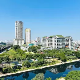 Bán căn góc toà OCT1 - ĐN1 Bắc Linh Đàm - Hoàng Mai - đẹp mê ly dt 57m2 x 2 ngủ GIÁ RẺ
