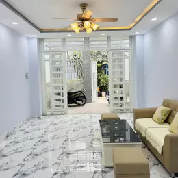 Q7 HUỲNH TẤN PHÁT 4x13M NHÀ ĐẸP Ở NGAY HXH 4M RỘNG THOÁNG SỔ VUÔNG ĐẸP NỞ HẬU 6.x Đ