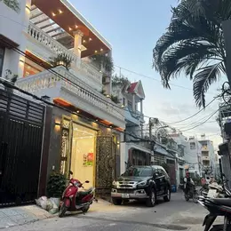BIỆT THỰ SIÊU ĐẸP (8X20) MT HẺM 8M NHỰA NGUYỄN ẢNH THỦ, TCH, Q12