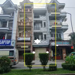 Cho thuê nhà  Mặt Tiền Nguyễn Cửu Đàm 60m2, 2 Lầu -ST- GẦN NGÃ TƯ