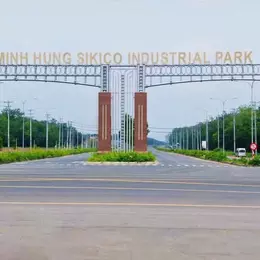 ĐẤT ĐẸP XÂY PHÒNG DẪY TRỌ TRƯỚC CỔNG KHU CÔNG NGHIỆP MÌNH HƯNG SIKICO