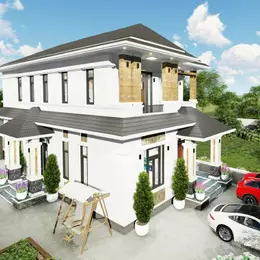 BÁN BIỆT THỰ CỰC ĐẸP MỚI XÂY TẠI H. BÌNH CHÁNH