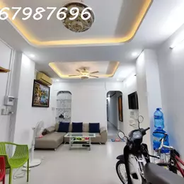Bán Nhà Mới Đẹp 1 Trệt, 1 Lửng, 2 Phòng Ngủ, 2 WC, Cách Biển Nha Trang 3 Phút, Giá 3.5 Tỷ