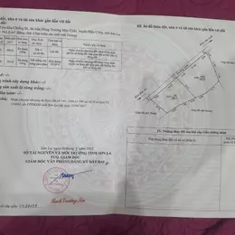 Bán Mảnh đất Mộc Châu, diện tích 961m2 có 400m2 đất ở đô thị.