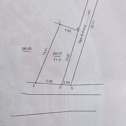 Bán 71,5 m2 thổ cư lô góc, Đại Tự Kịm Chung Hoài Đức Giá rẻ