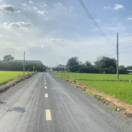 ĐẤT CHÍNH CHỦ  - MẶT TIỀN NGUYỄN QUANG ĐẠI - ĐƯỜNG NHỰA 8M - 5 PHÚT RA CHỢ ĐÀO , CHỢ TRẠM - CÁCH