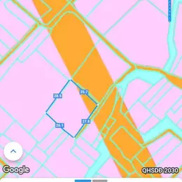 1/ Phạm Thái Bường , 725,8m² , 300m² , Mặt Tiền Ô TÔ , Phước Khánh , Nhơn Trạch