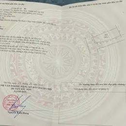 BÁN LÔ GÓC 100M2 TẠI LẬP TRÍ, MINH TRÍ, SÓC SƠN. GIÁ 20TR