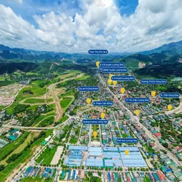 Chính chủ bán lô đất nền 2 mặt tiền trung tâm hành chính Lương Sơn - Hòa Bình. Quy hoạch lên Thị
