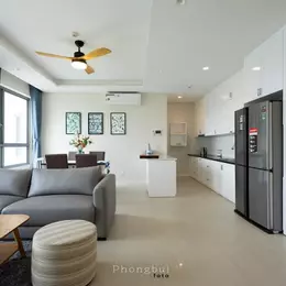 Cho thuê căn hộ Đảo Kim Cương cam kết giá thật 100% 2PN-2WC full NT, giá 25tr/tháng