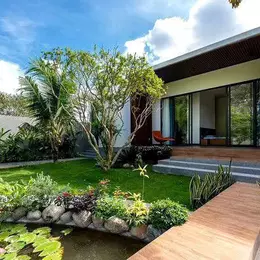 CẦN BÁN NHÀ CẤP 4 VÀ VƯỜN SẦU RIÊNG GẤP SANG MỸ ĐỊNH CƯ