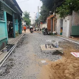 Nhà cấp 4 mặt tiền hẻm kinh doanh, Ngay Khu Chế Xuất Tân Thuận, 228m2, 4,8x48, hẻm xe hơi, 44 Bùi