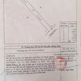 Bán 378.4m2 Nhà Đất Chính Chủ 2 Mặt Tiền Đường Nhựa Nguyễn Trung Trực, KP4, P.An Hòa, Biên Hòa