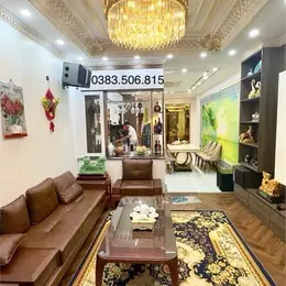 NHÀ CHÍNH CHỦ - NỘI THẤT 5 SAO - ĐƯỜNG NHIỀU Ô TÔ TRÁNH - SỔ HOA HẬU - Ở ĐẲNG CẤP - KINH DOANH HÁI