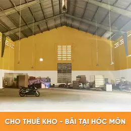 CHO THUÊ 2600m2 KHO - BÃI TRỐNG TẠI HÓC MÔN