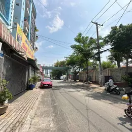 Căn hộ dịch vụ, Đối diện Trường cấp 2 Nguyễn Hữu Thọ, thu nhập 420triệu/Năm, ngang 8m,