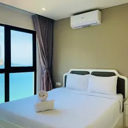 Cho thuê Căn hộ 2 phòng ngủ toà nhà GOLD COAST tầng 18 tòa Nam